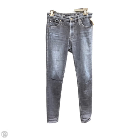 Jeans Skinny By Adriano Goldschmied In Blue Denim, Size: 2
