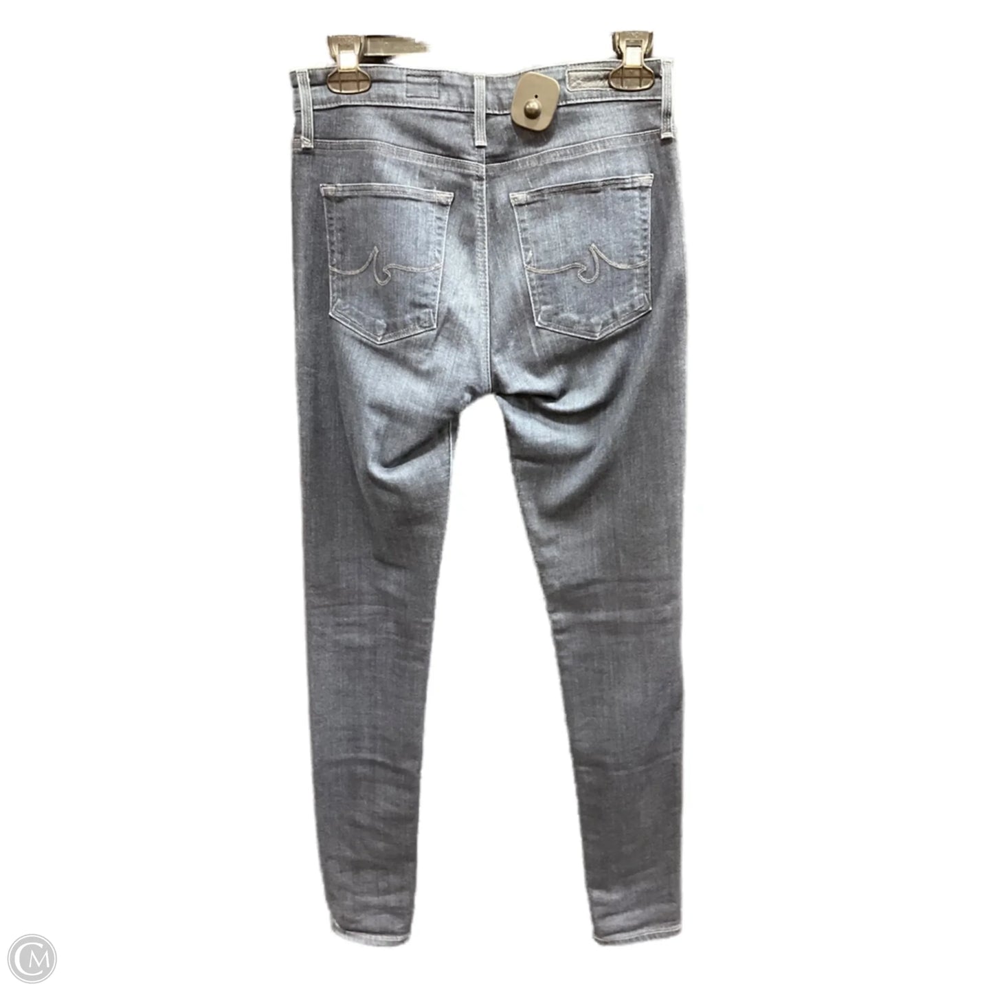 Jeans Skinny By Adriano Goldschmied In Blue Denim, Size: 2