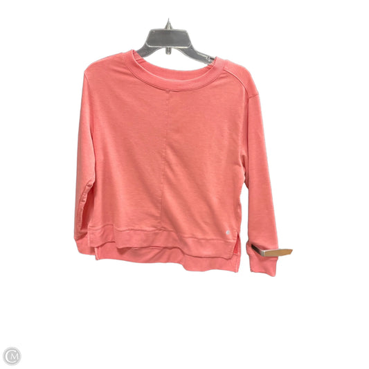 Sweatshirt Crewneck By Apana In Pink, Size: S