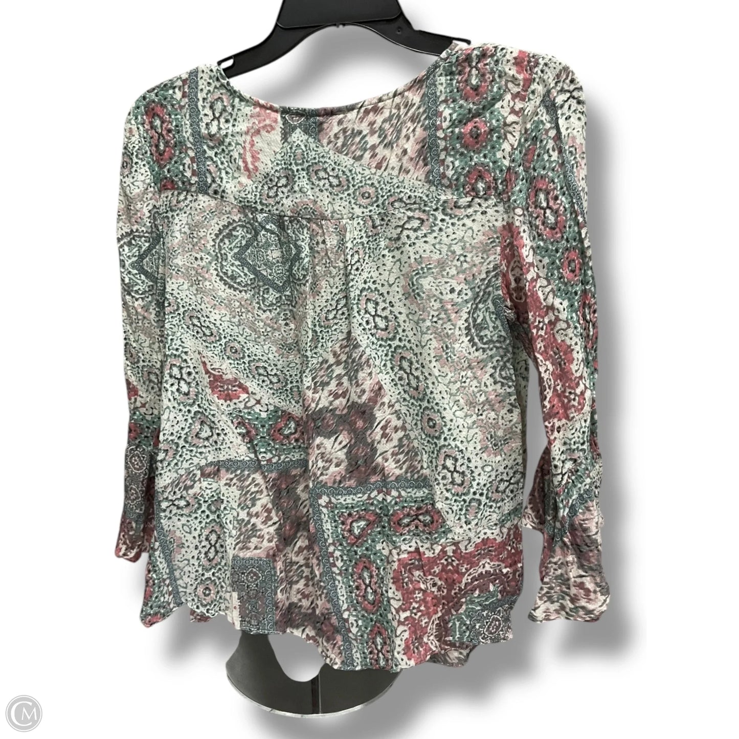 Top Long Sleeve By Haute Hippie In Multi-colored, Size: Xs