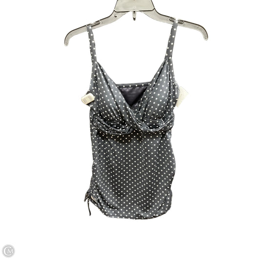 Swimsuit Top By Kirkland In Polkadot Pattern, Size: 12