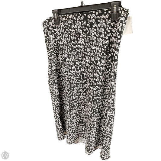 Skirt Midi By Rachel Zoe In Black & White, Size: 12