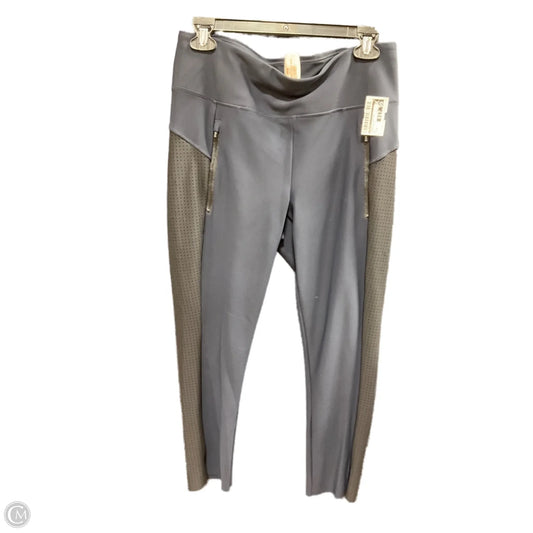 Athletic Leggings By Athleta In Black & Blue, Size: M