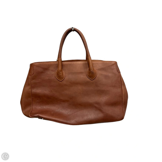 Handbag Leather By Clothes Mentor, Size: Medium