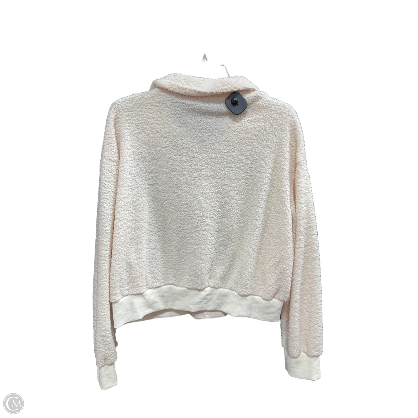Cardigan By Clothes Mentor In Cream, Size: L