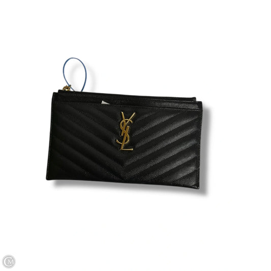 Wallet Luxury Designer By Yves Saint Laurent, Size: Medium