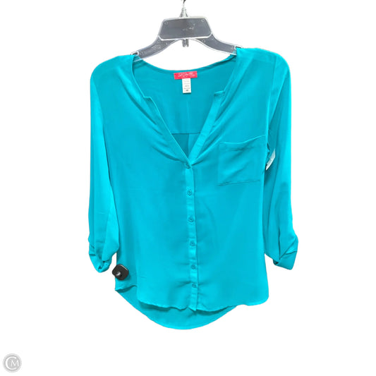 Top Long Sleeve By Clothes Mentor In Green, Size: Xs