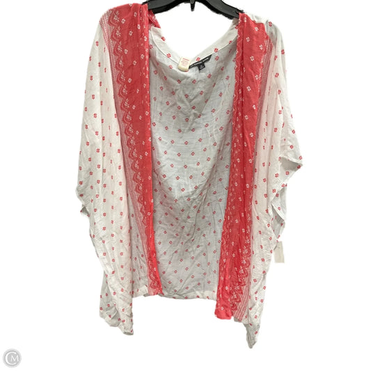 Swimwear Cover-up By Zac And Rachel In Red & White, Size: 2x