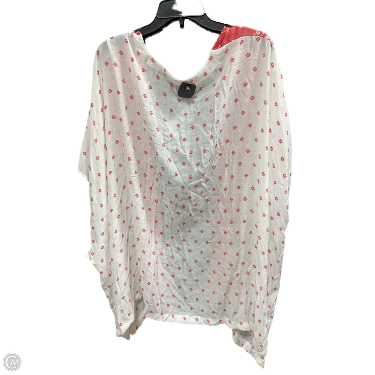 Swimwear Cover-up By Zac And Rachel In Red & White, Size: 2x