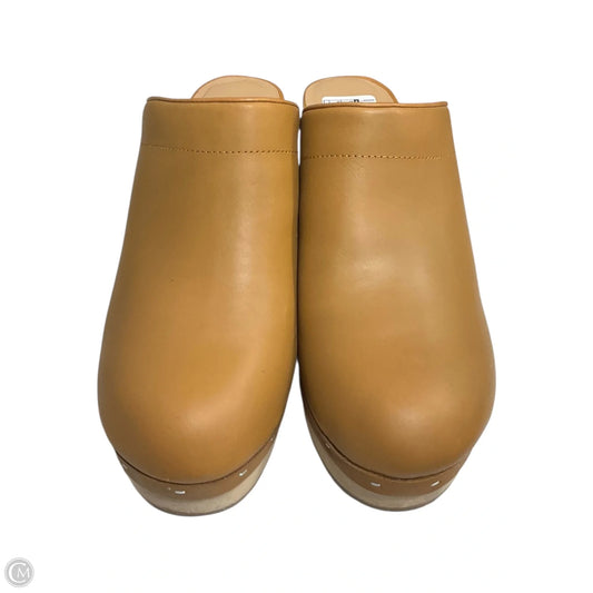 Shoes Heels Platform By Loft In Tan, Size: 9