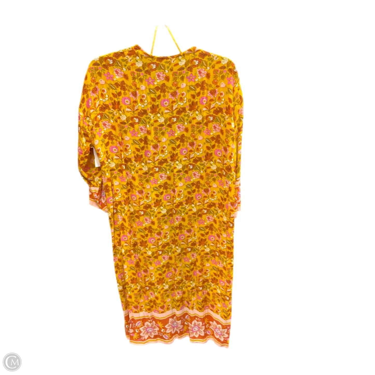 Shawl By Loft In Yellow, Size: Xs