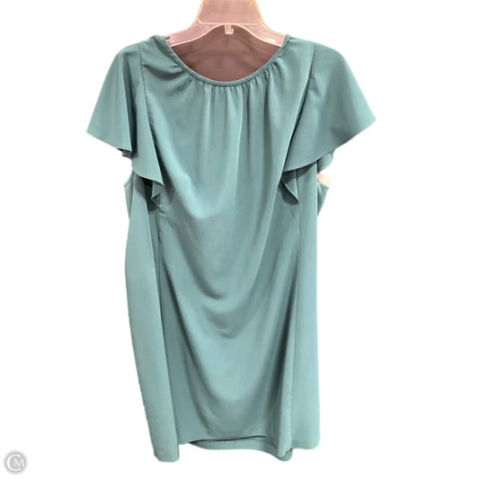 Dress Casual Midi By Loft In Green, Size: 18