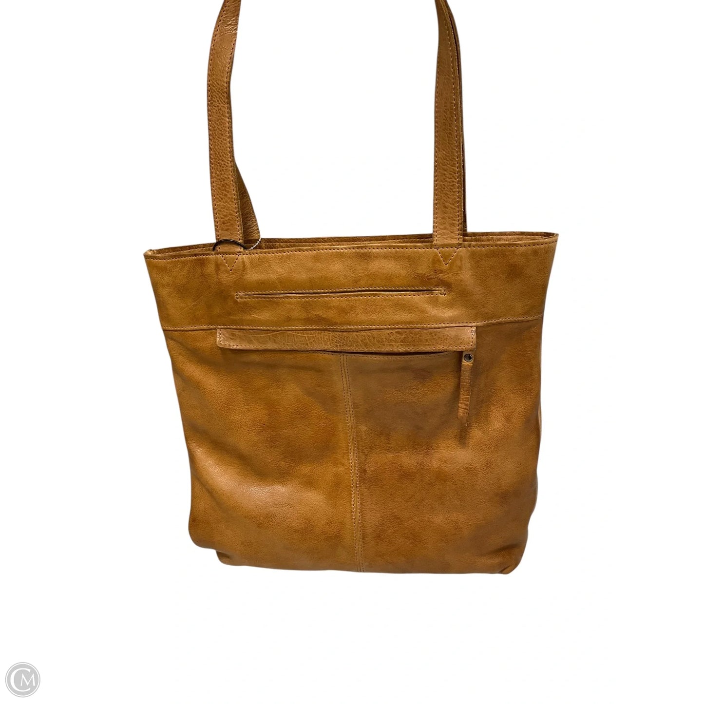 Handbag Leather By Cma, Size: Large