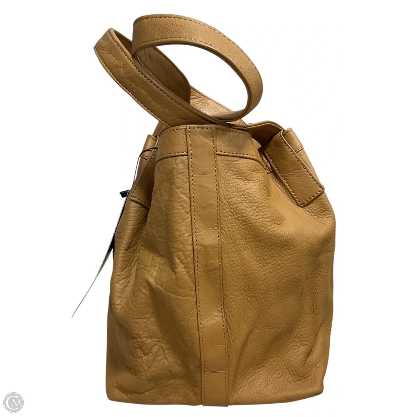 Handbag Leather By Cma, Size: Medium