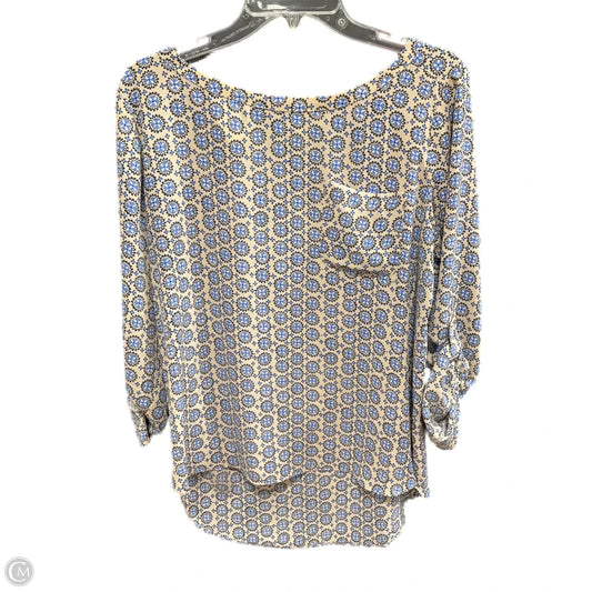 Top Long Sleeve By Loft In Beige, Size: M
