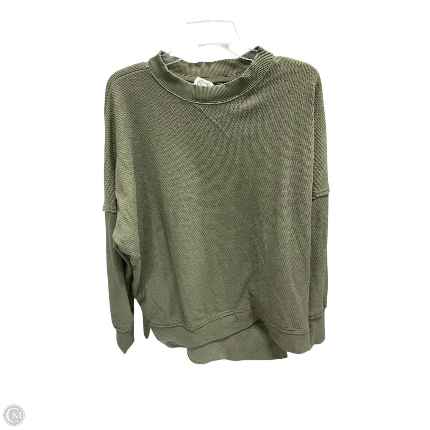 Sweatshirt Crewneck By Aerie In Green, Size: S