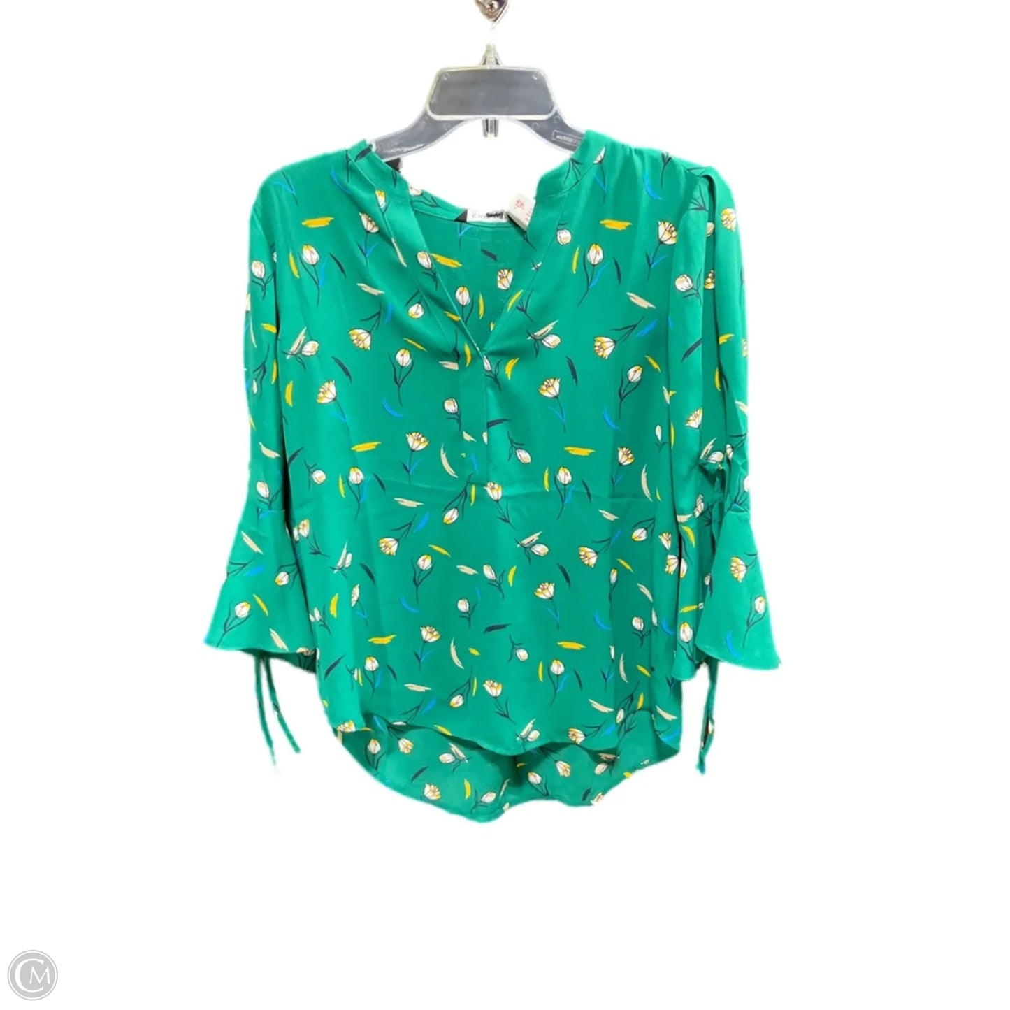 Top 3/4 Sleeve By 41 Hawthorn In Green, Size: S