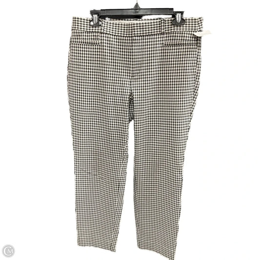 Pants Dress By Banana Republic In Black & White, Size: 10