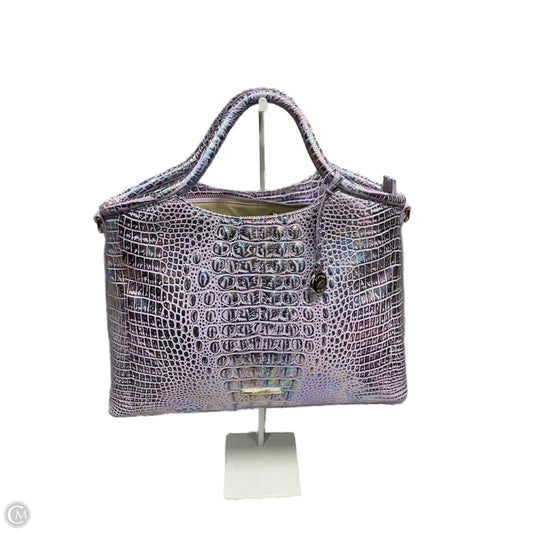 Handbag Designer By Brahmin, Size: Large