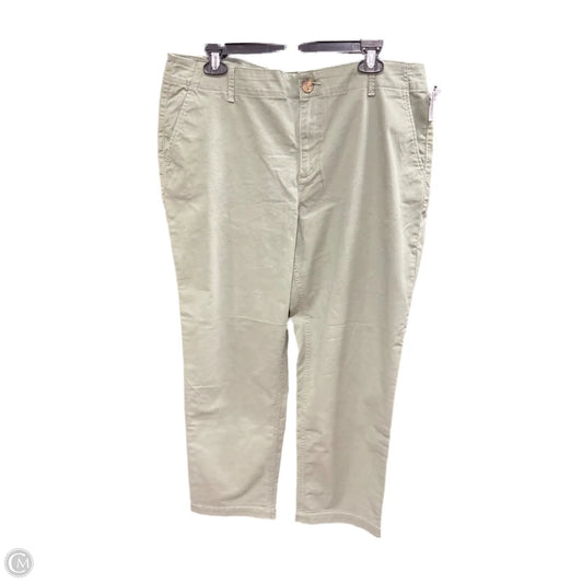 Pants Chinos & Khakis By Loft In Green, Size: 14