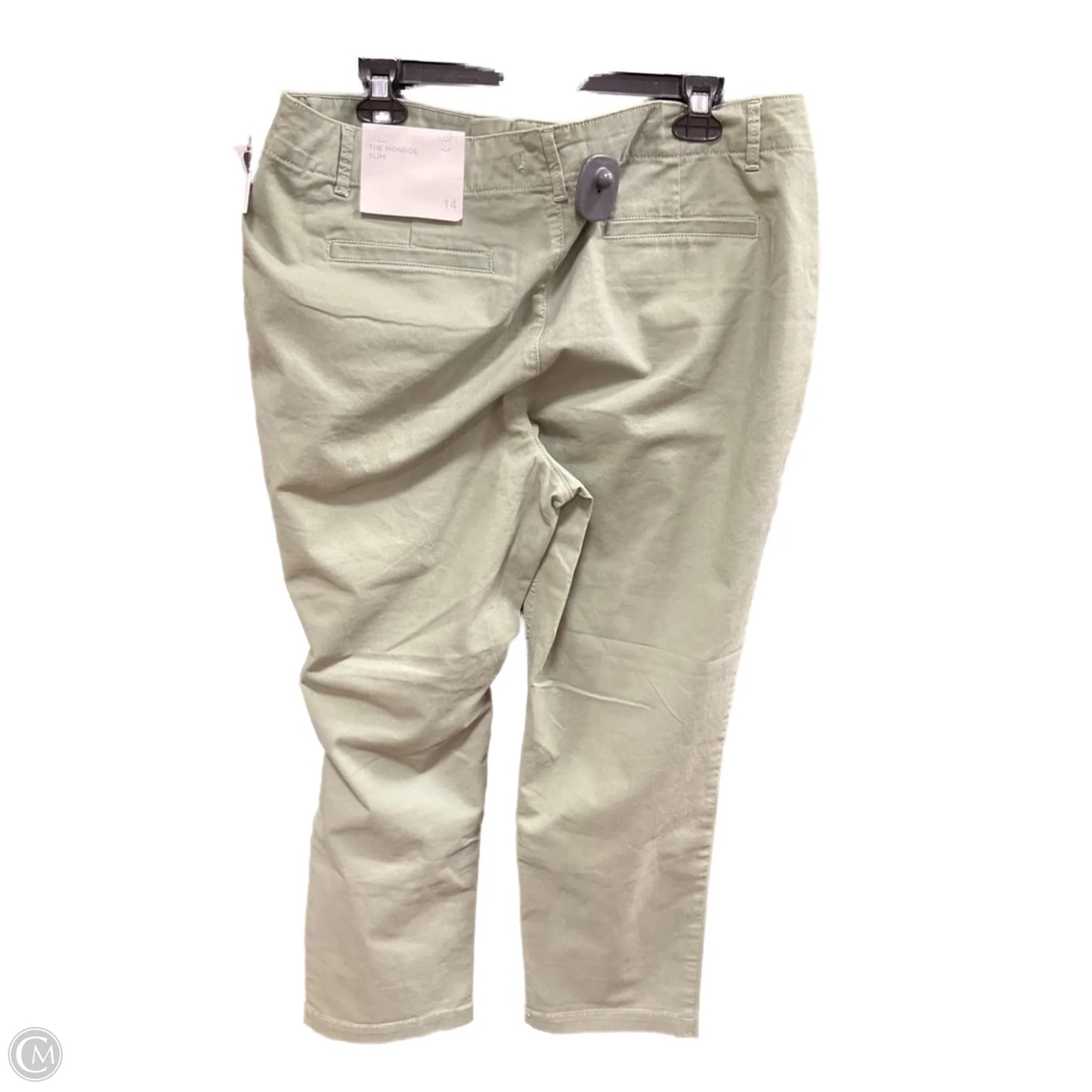 Pants Chinos & Khakis By Loft In Green, Size: 14