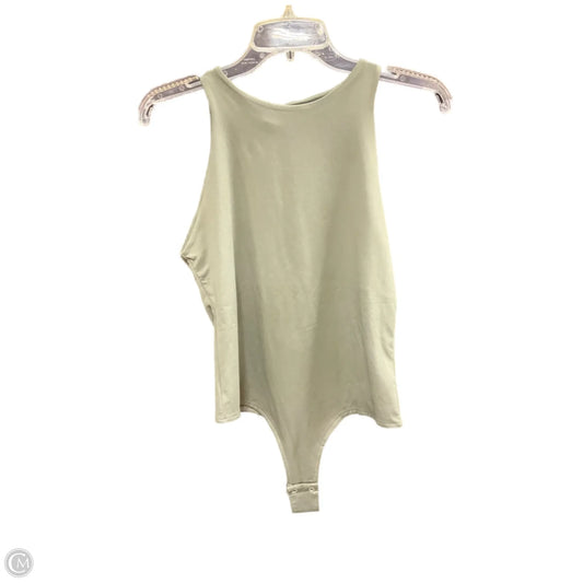 Top Sleeveless By Clothes Mentor In Green, Size: L