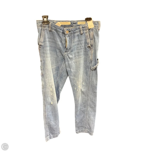 Jeans Straight By Pilcro In Blue Denim, Size: 4
