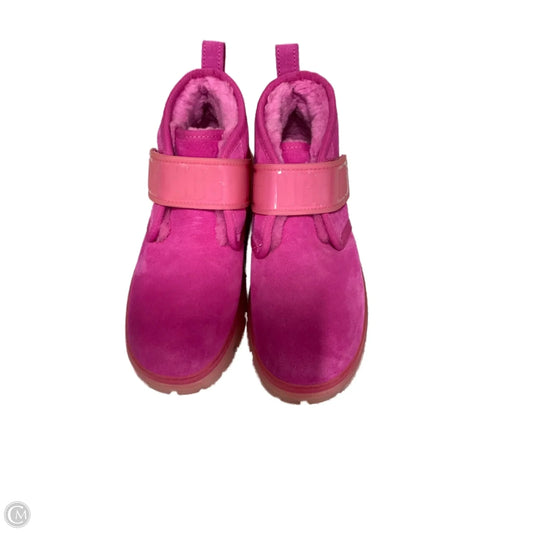 Boots Designer By Ugg In Pink, Size: 7