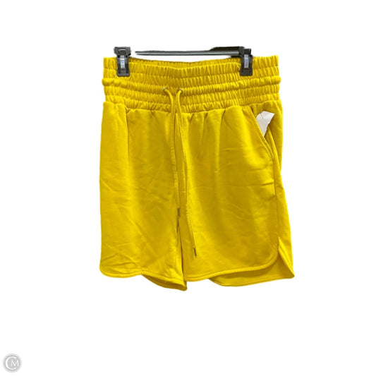 Athletic Shorts By Ashley Stewart In Yellow, Size: 14