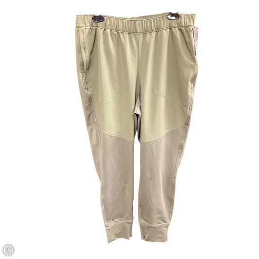 Athletic Pants By Calia In Green, Size: L