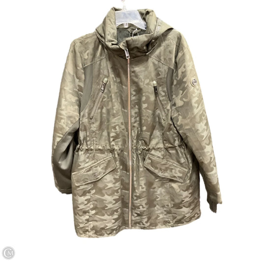 Coat Parka By Michael By Michael Kors In Camouflage Print, Size: 2x