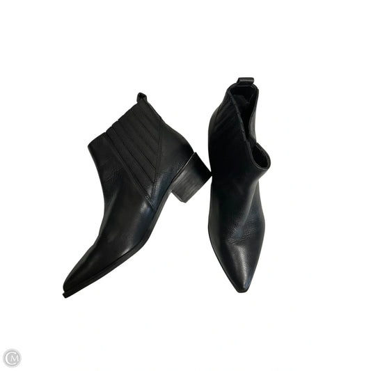 Boots Ankle Heels By Marc Fisher In Black, Size: 8