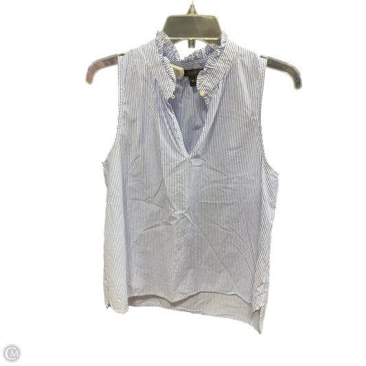 Top Sleeveless By J. Crew In Striped Pattern, Size: M