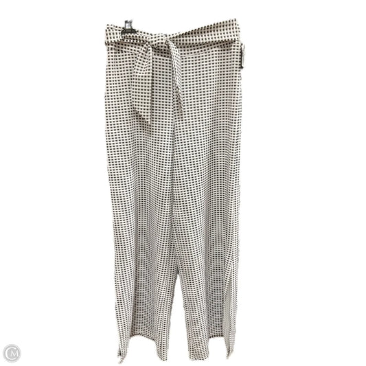 Pants Wide Leg By Maeve In Checkered Pattern, Size: S