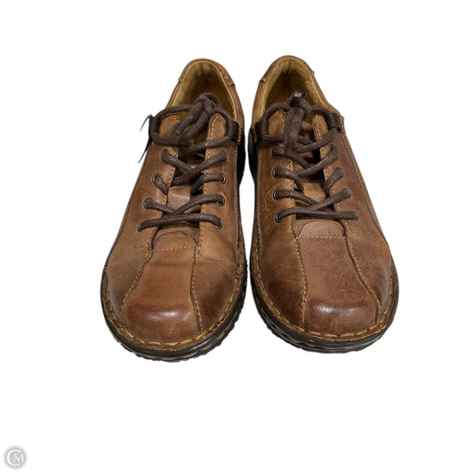 Shoes Flats By Born In Brown, Size: 7