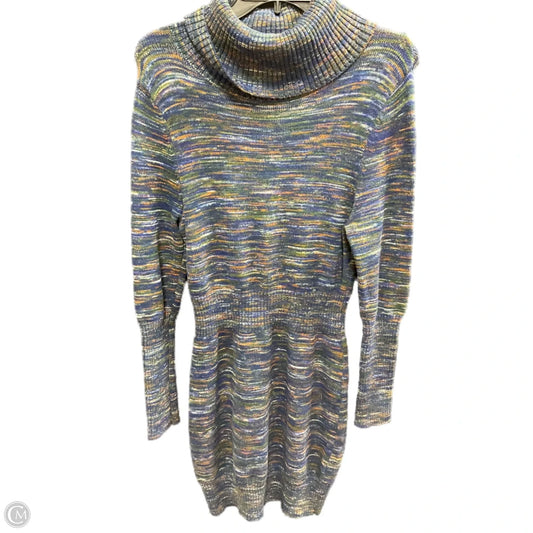 Dress Sweater By Clothes Mentor In Blue, Size: L