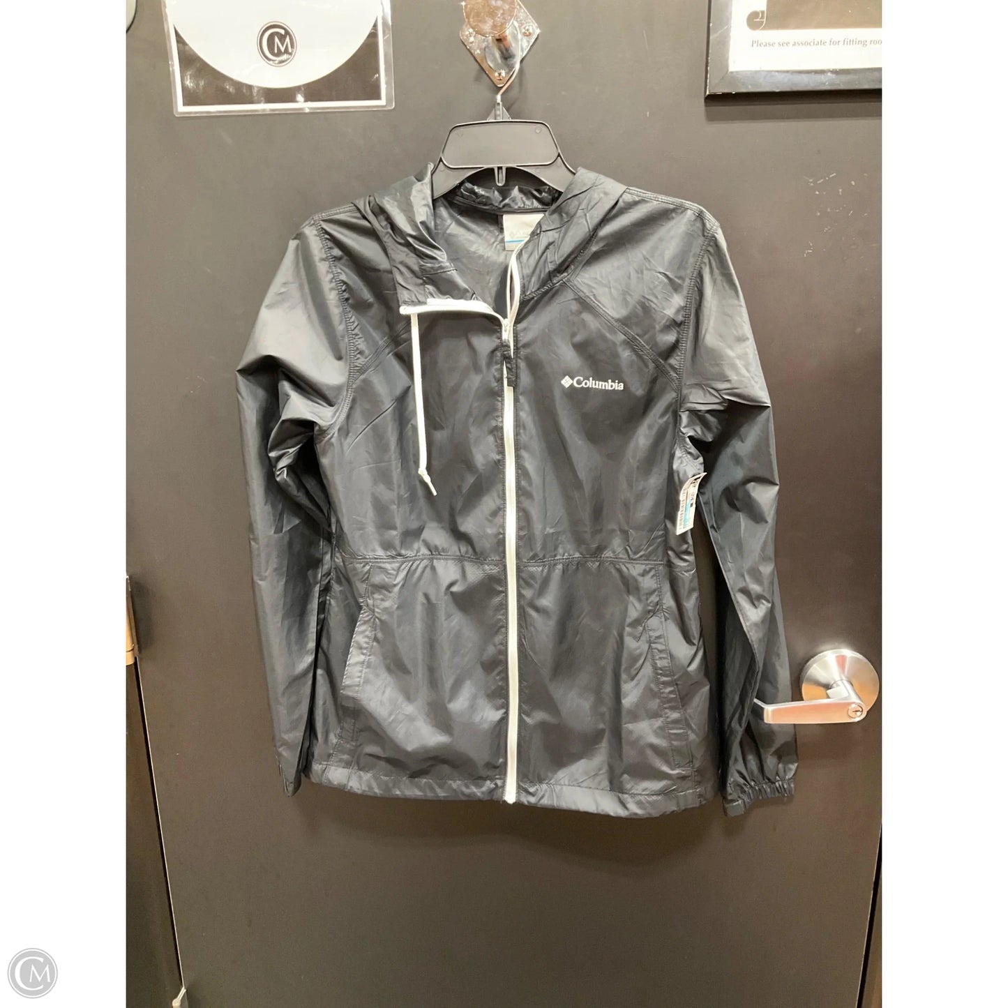 Athletic Jacket By Columbia In Black, Size: S