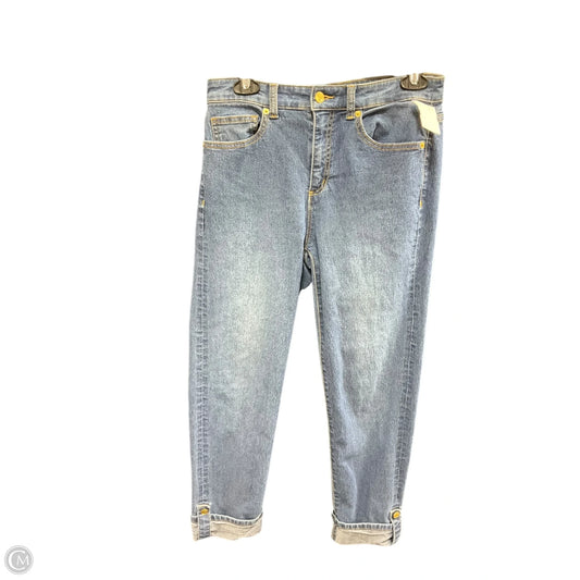 Jeans Designer By Michael Kors In Blue Denim, Size: 6