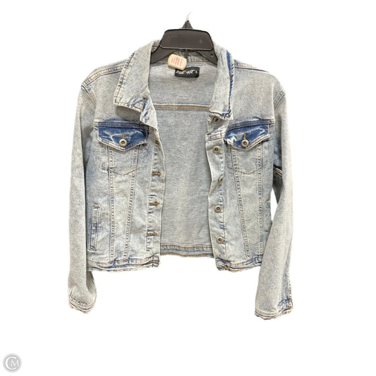Jacket Denim By Clothes Mentor In Blue Denim, Size: S