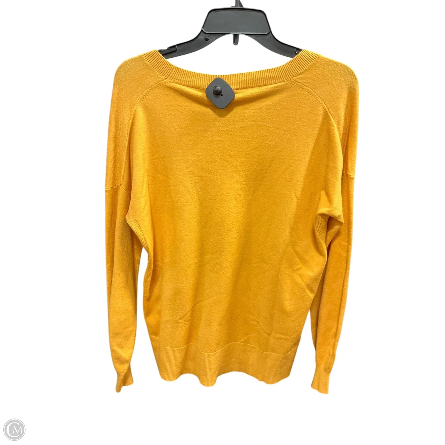 Top Long Sleeve By Aaeda In Yellow, Size: L