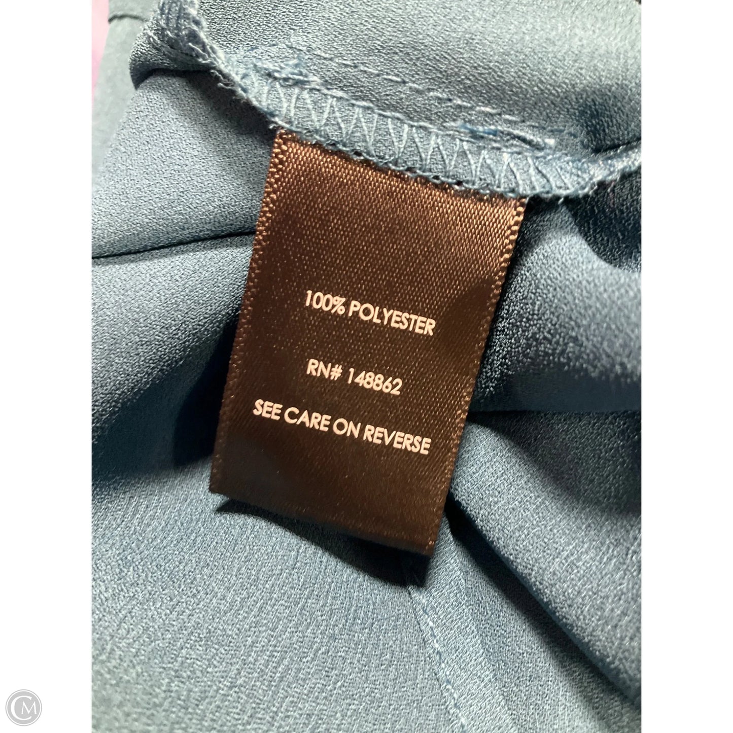 Top 3/4 Sleeve By Torrid In Blue, Size: Xl