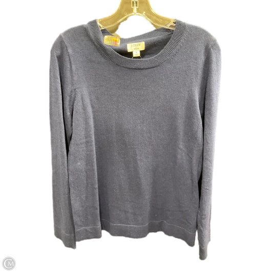 Top Long Sleeve By J. Crew In Navy, Size: S