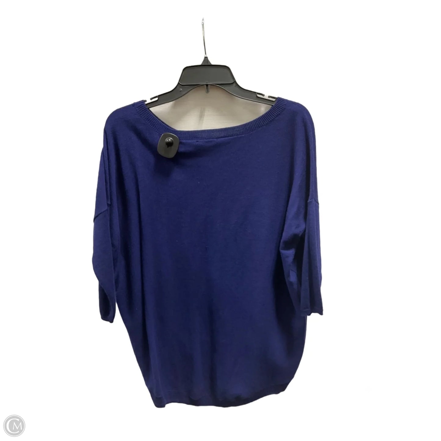 Top Long Sleeve By Express In Blue, Size: Xs