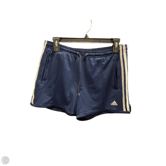 Athletic Shorts By Adidas In Blue, Size: M