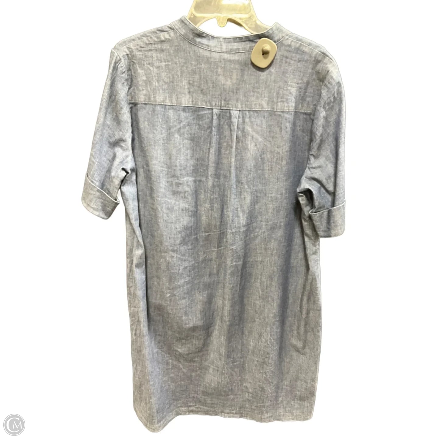 Dress Casual Midi By Anne Klein In Blue Denim, Size: 14