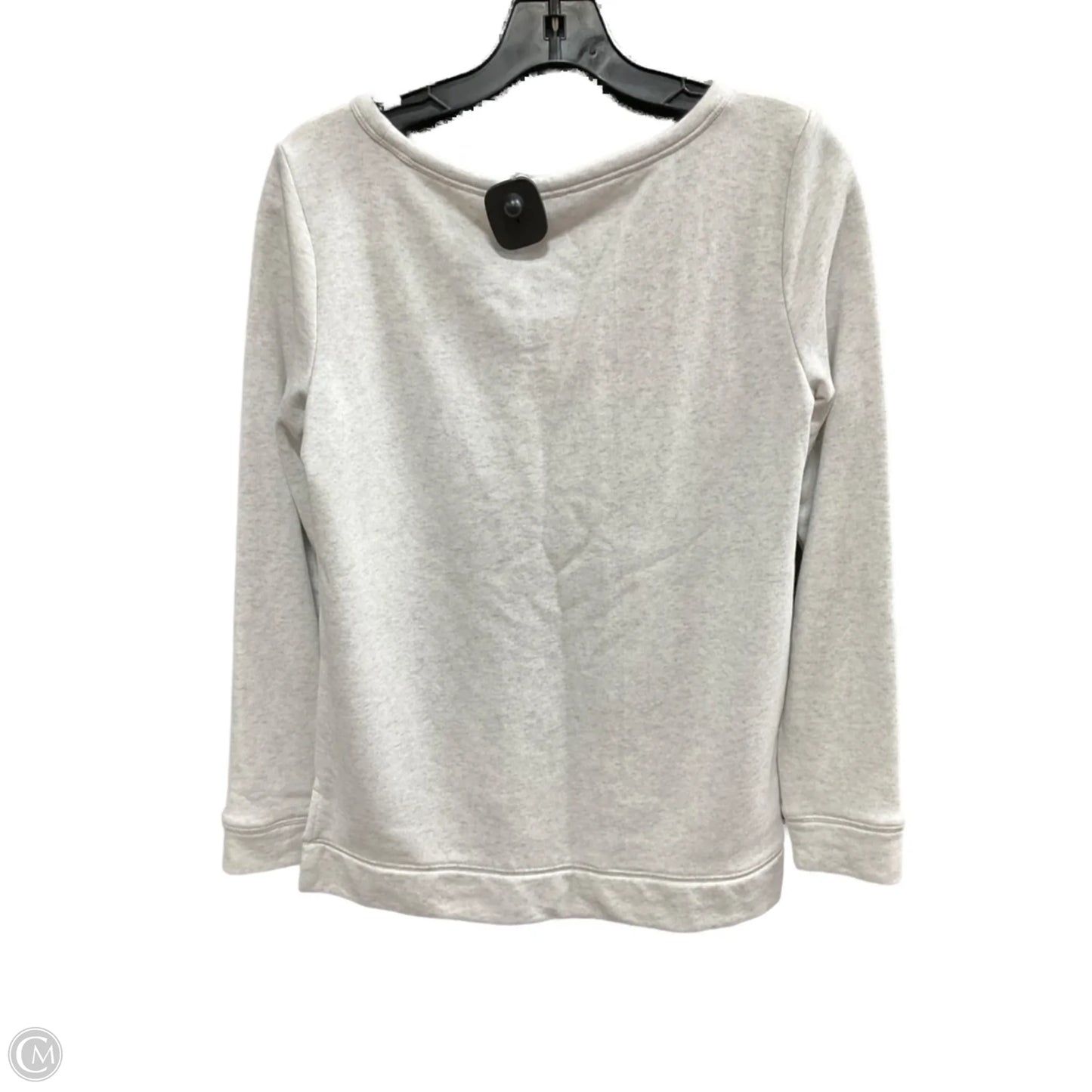 Sweatshirt Crewneck By Talbots In Grey, Size: Xs