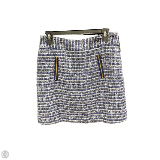 Skirt Mini & Short By Loft In Blue, Size: 6