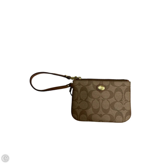Wristlet Designer By Coach, Size: Small