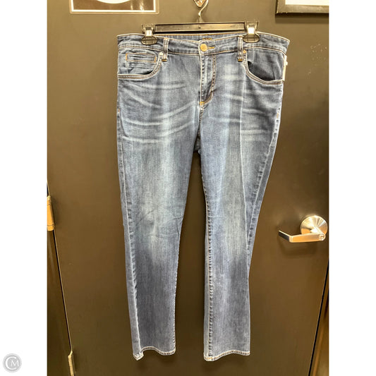Jeans Skinny By Kut In Blue Denim, Size: 12
