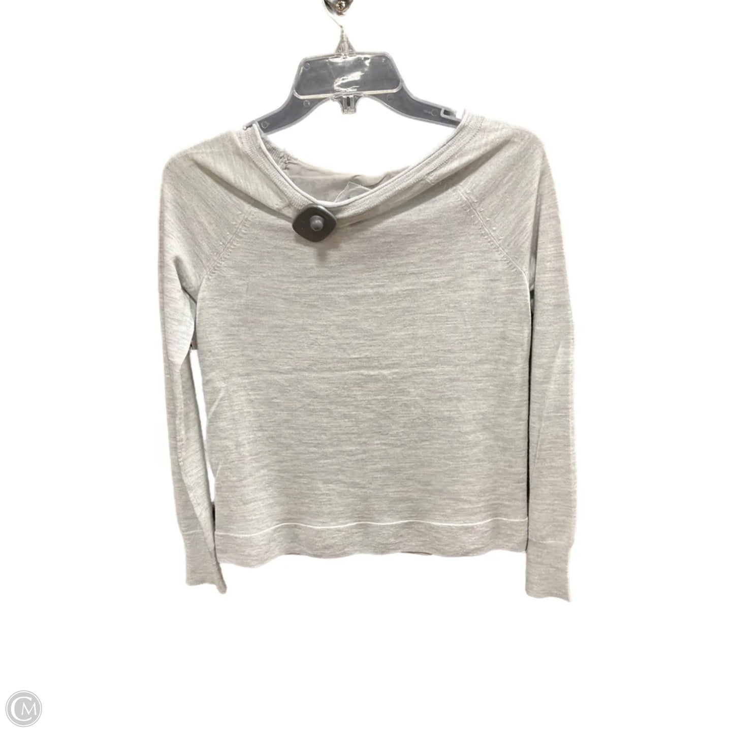 Top Long Sleeve By J. Crew In Grey, Size: Xs